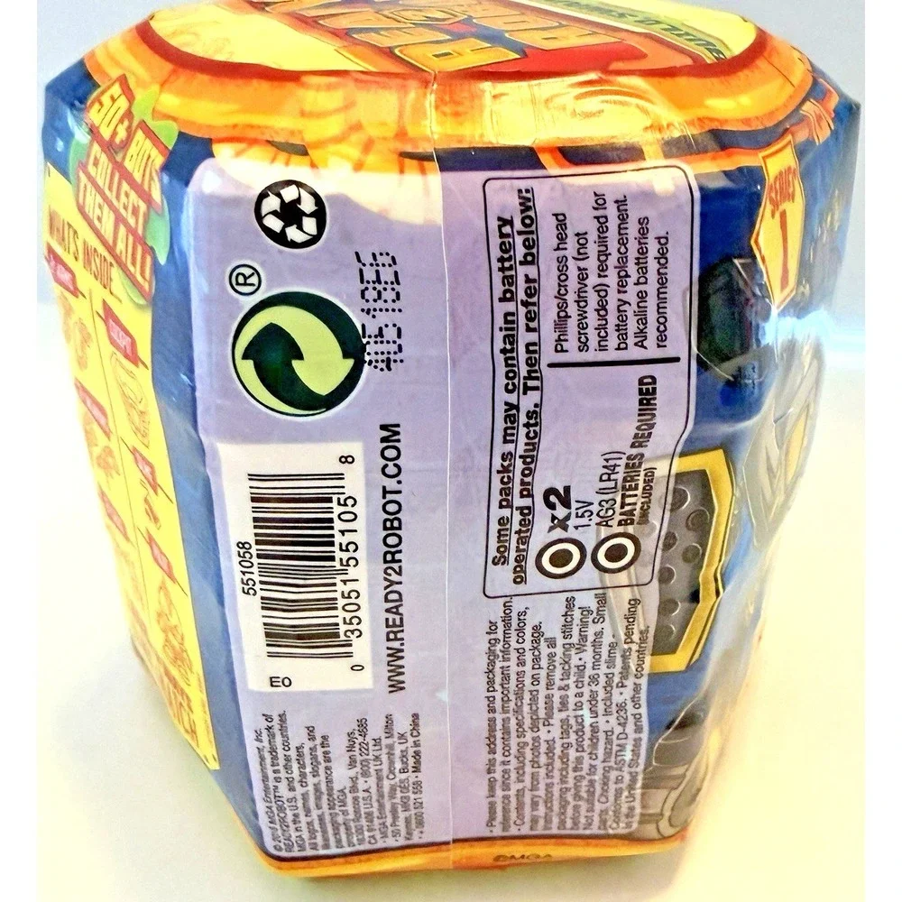 Ready 2 Robot Series 1 Blind Box Toy MGA Sealed Slime‎ Kit Surprise Figure